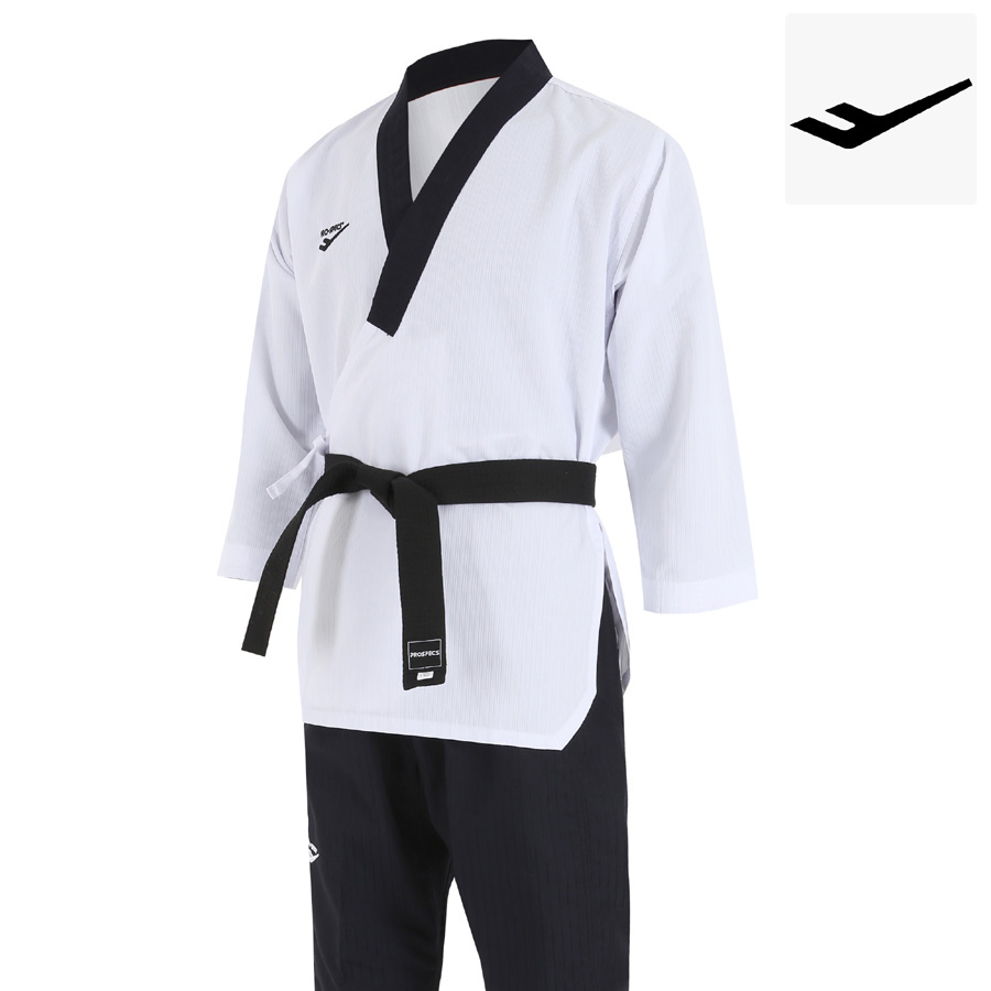 JC Jcalicu Taekwondo White Poom Poomsae Dobok Winner Uniform Gi Suit Men's TKD